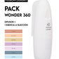 Pack Wonder 360 blanco + 1 esencia a elección